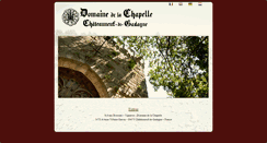 Desktop Screenshot of domainedelachapelle.net